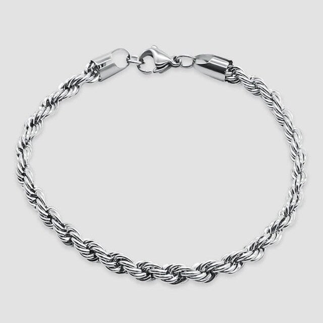 s925 Rope Chain Bracelet 【5mm】