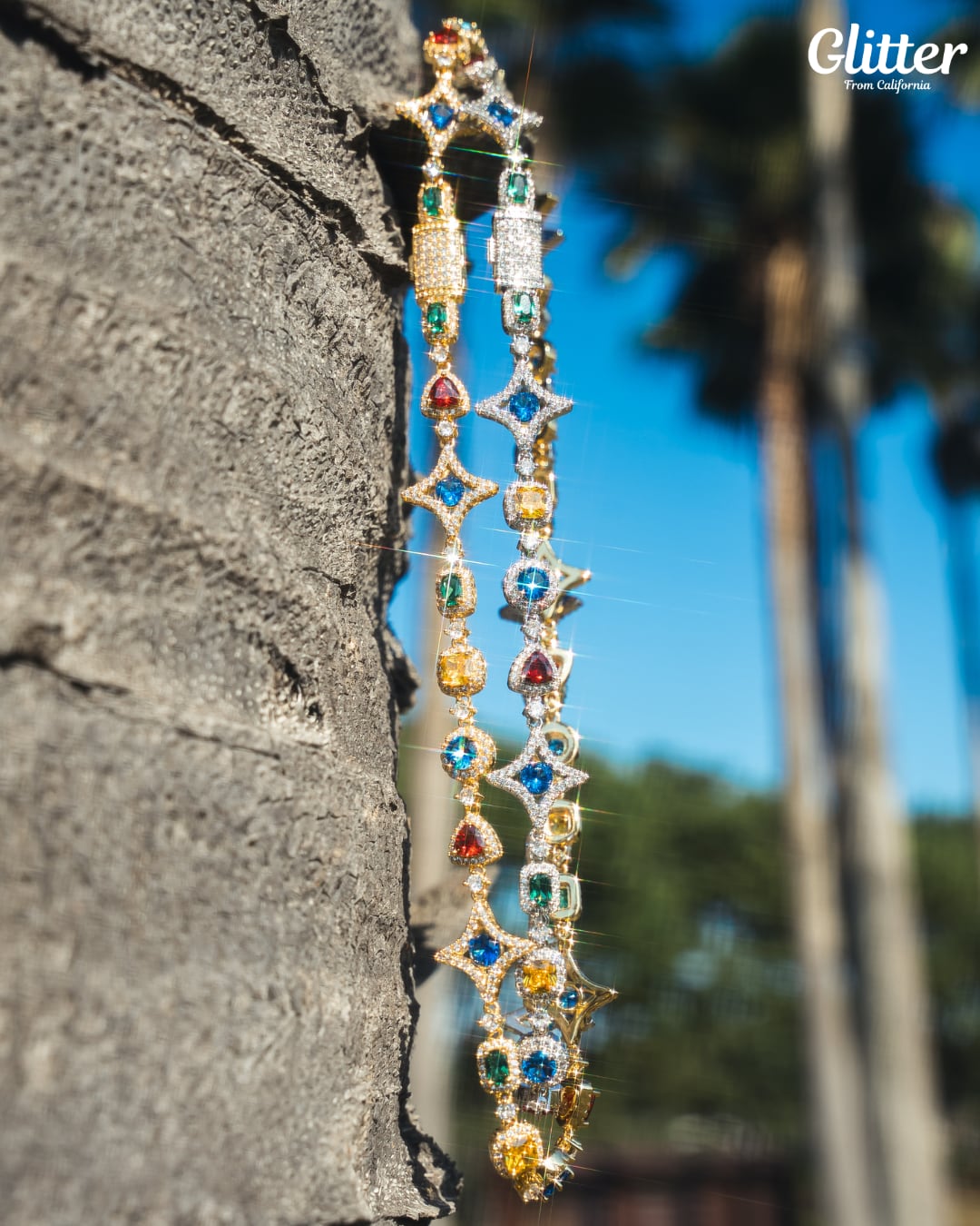 Colored Gemstone Necklace