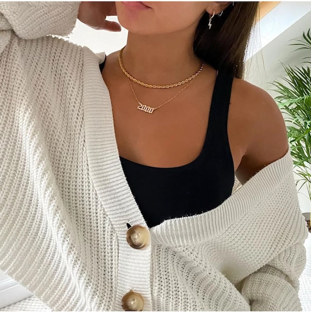 s925 Diamond Cut Rope Chain 【5mm】