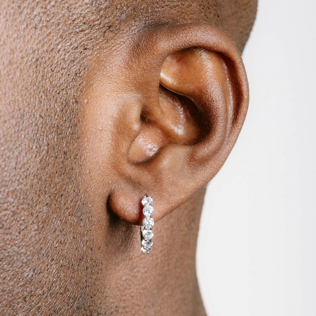 s925 Tennis Style Earrings