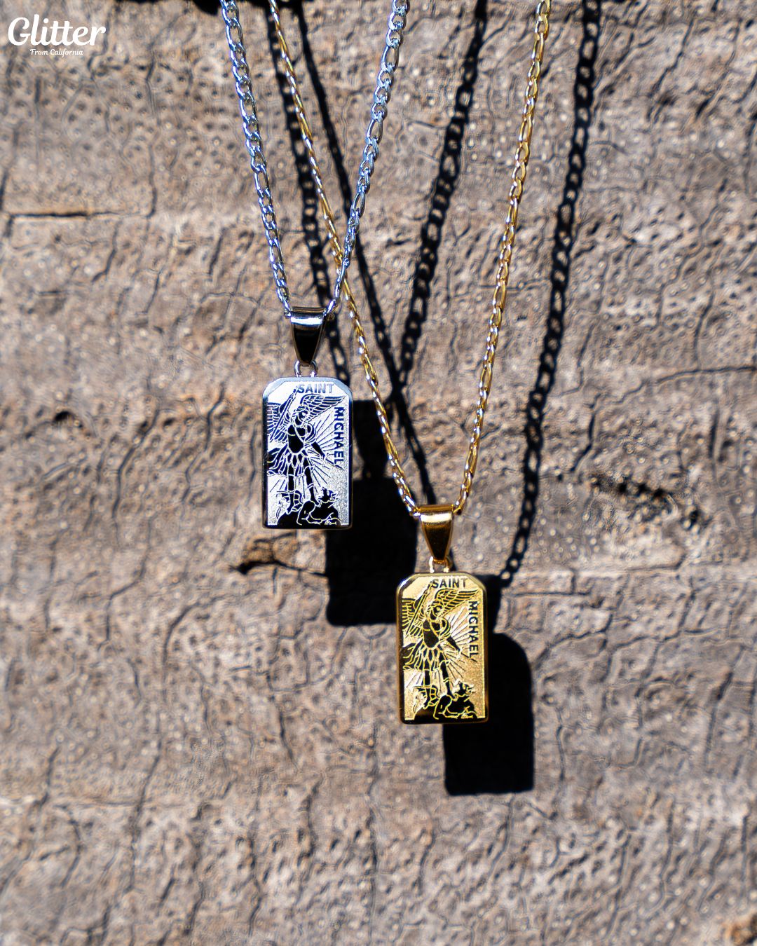 St. Michael Square Pendant