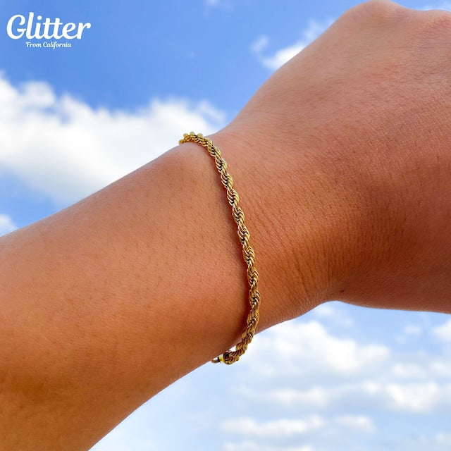 s925 Rope Chain Bracelet 【3mm】