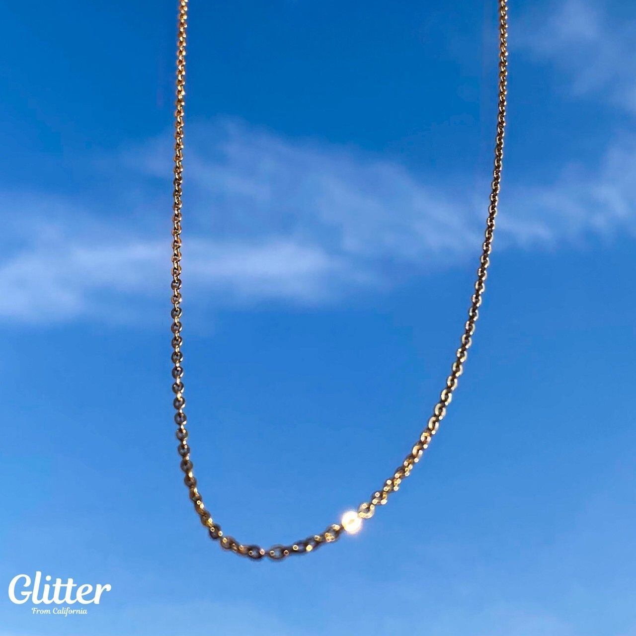 316L Gold Cable Chain 【Gold】