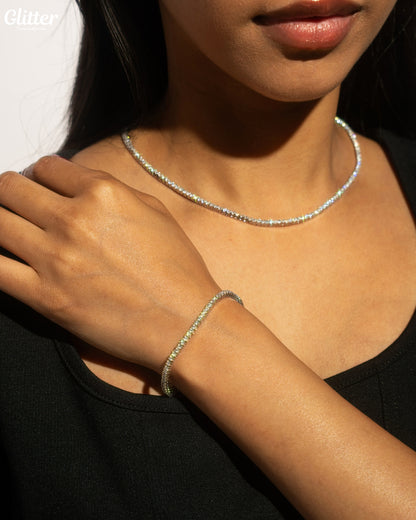 Luxury Tennis Bracelet【2mm/SILVER】