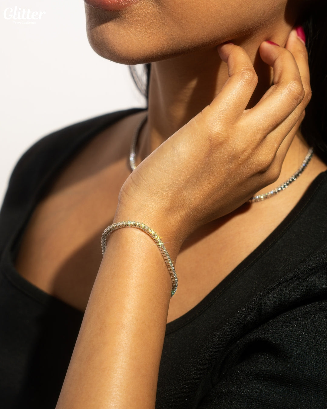 Luxury Tennis Bracelet【2mm/SILVER】