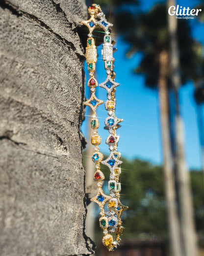 Colored Gemstone Necklace