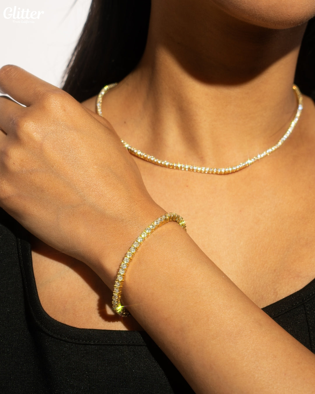 Luxury Tennis Bracelet【3mm/GOLD】