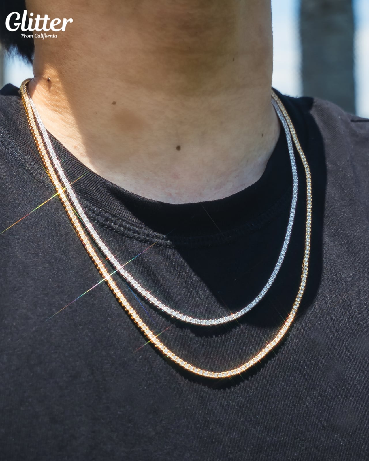 Luxury Tennis Necklace 【2mm】