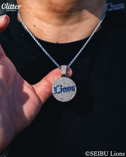 Iced Out Lions Pendant 【埼玉西武ライオンズ】