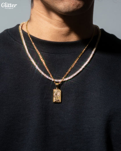 St. Michael Square Pendant