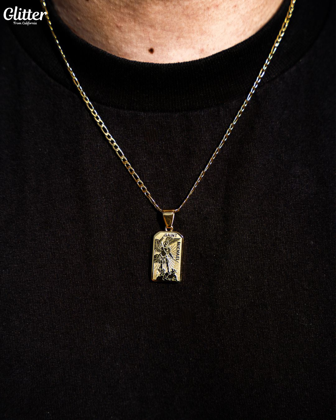 St. Michael Square Pendant