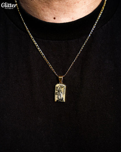 St. Michael Square Pendant