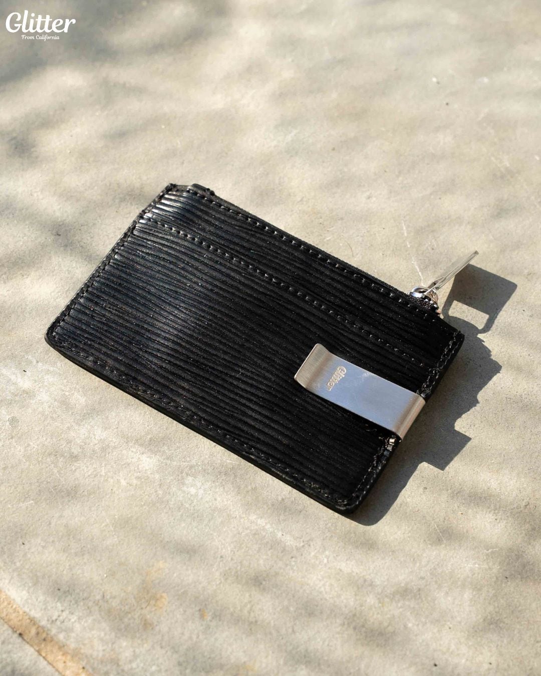 Glitter Mini Leather Wallet