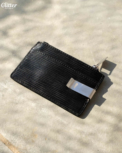 Glitter Mini Leather Wallet