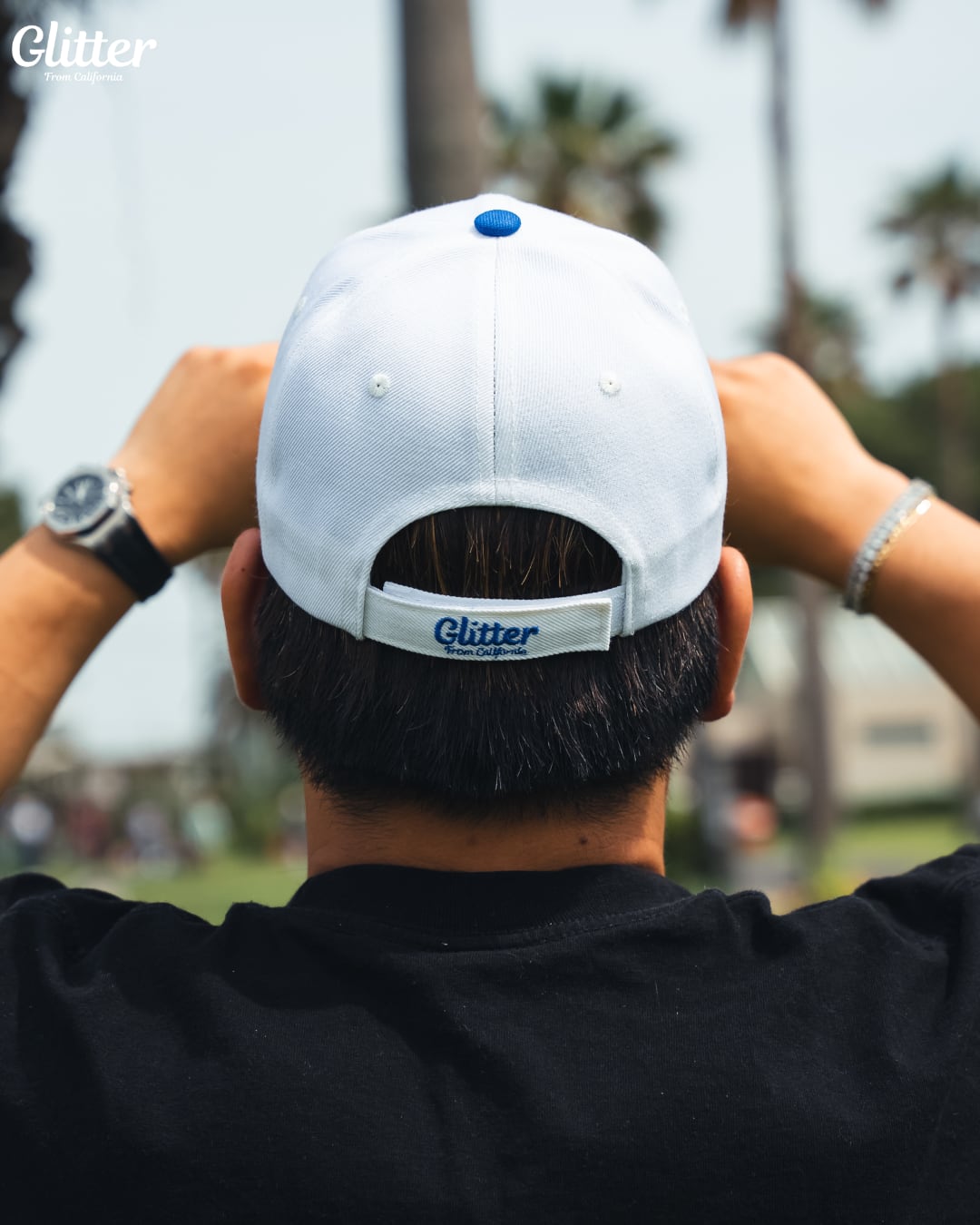 Upside Down LA HAT【LA BLUE/WHITE】