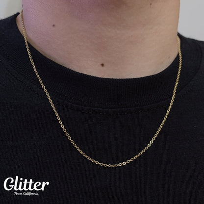 316L Gold Cable Chain