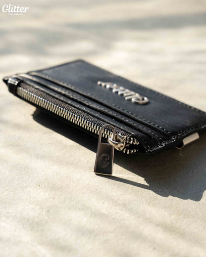 Glitter Mini Leather Wallet
