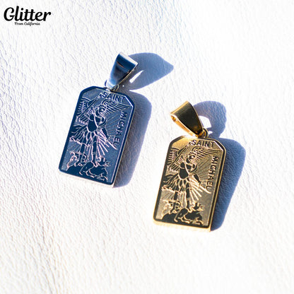 St. Michael Square Pendant