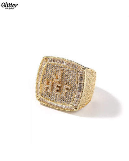 Iced Out Custom Ring