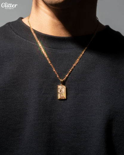 St. Michael Square Pendant