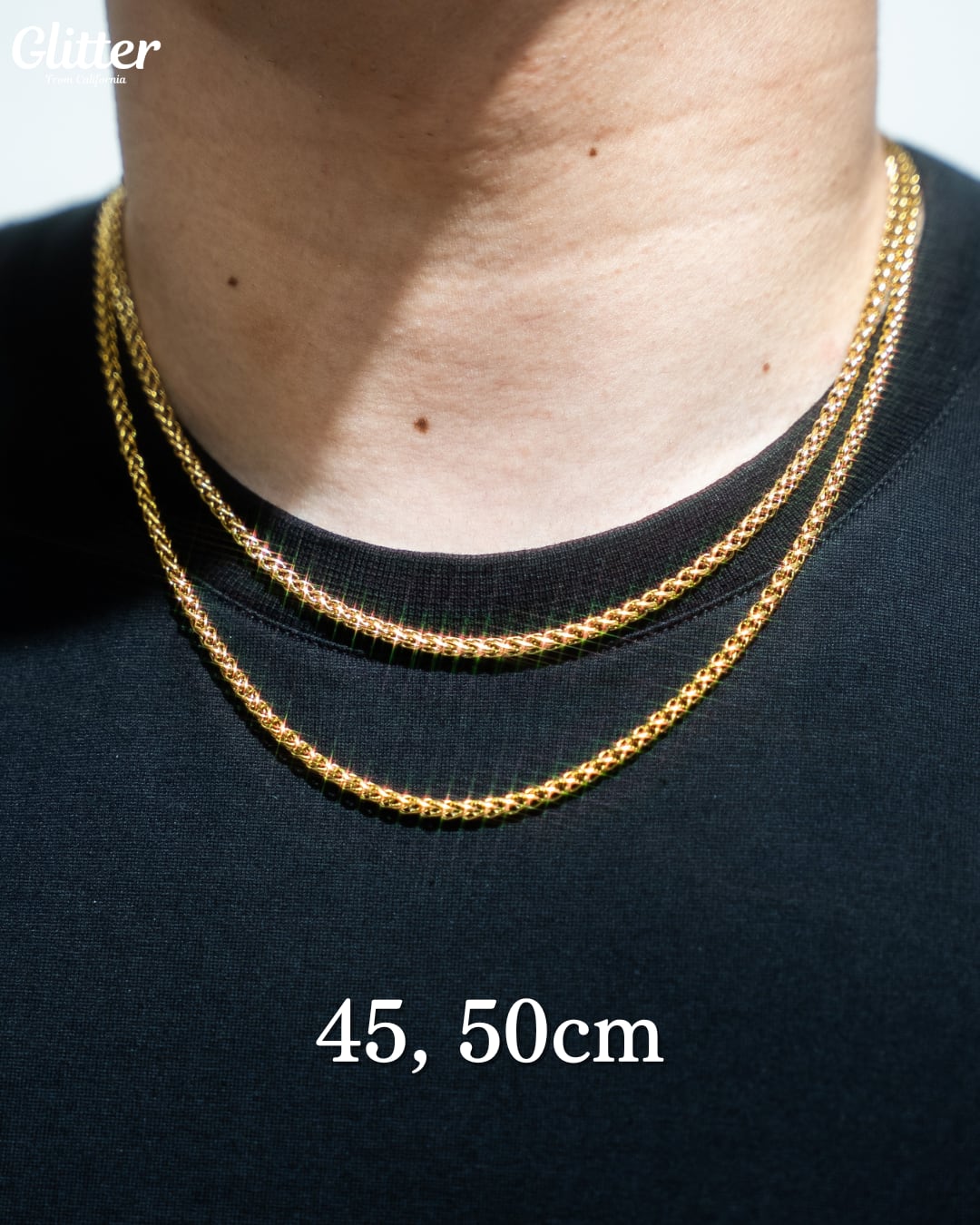 Wheat Chain Necklace【3mm】