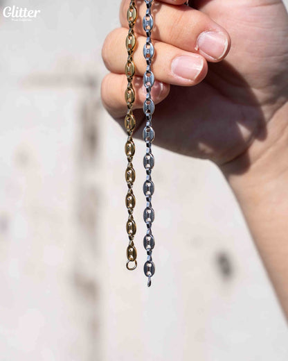 5mm Puffed Gucci Chain Bracelet