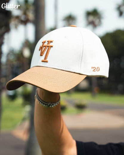 Upside Down LA HAT【BROWN/CREAM】