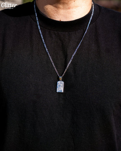 St. Michael Square Pendant