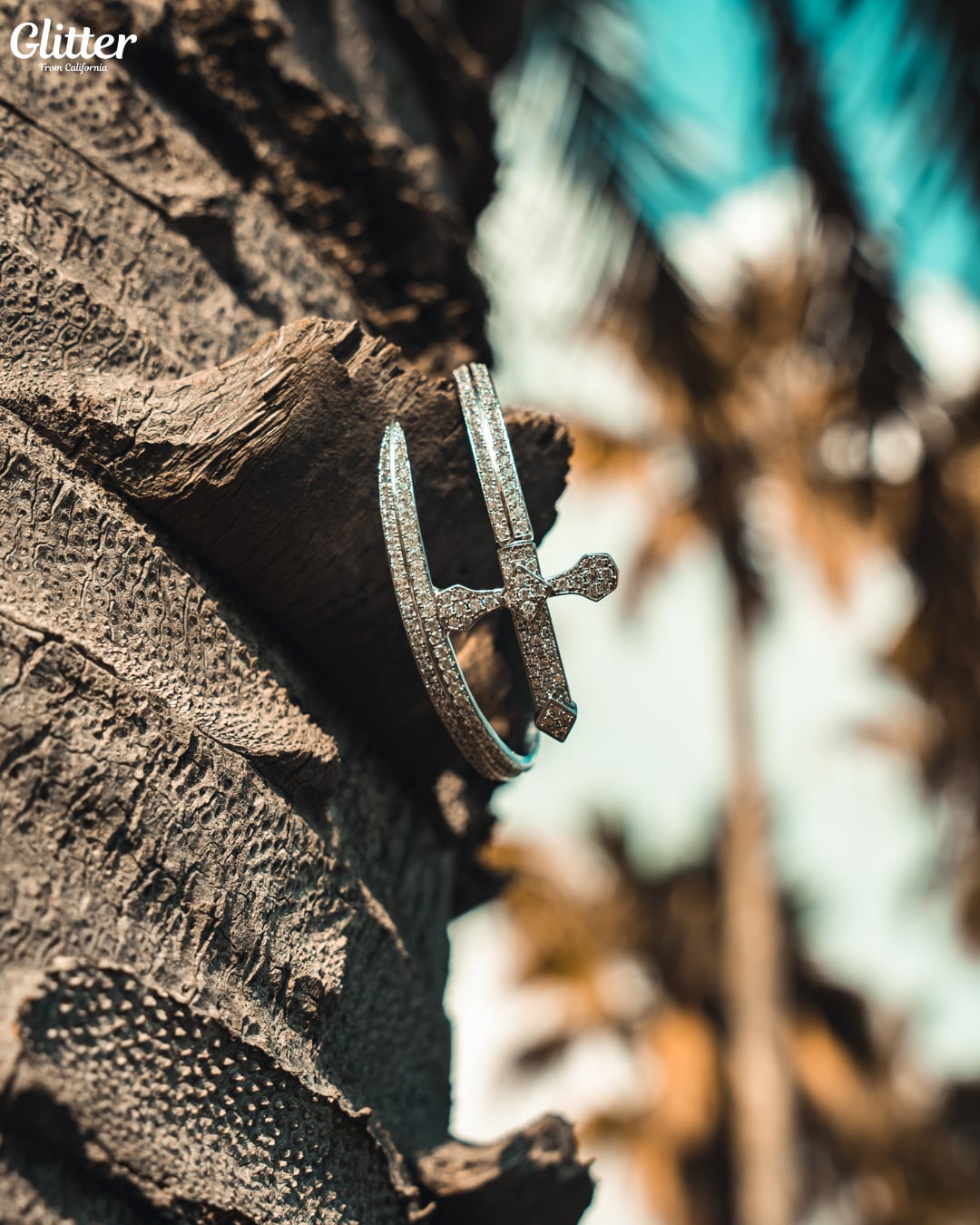 Iced Out Dagger Bracelet