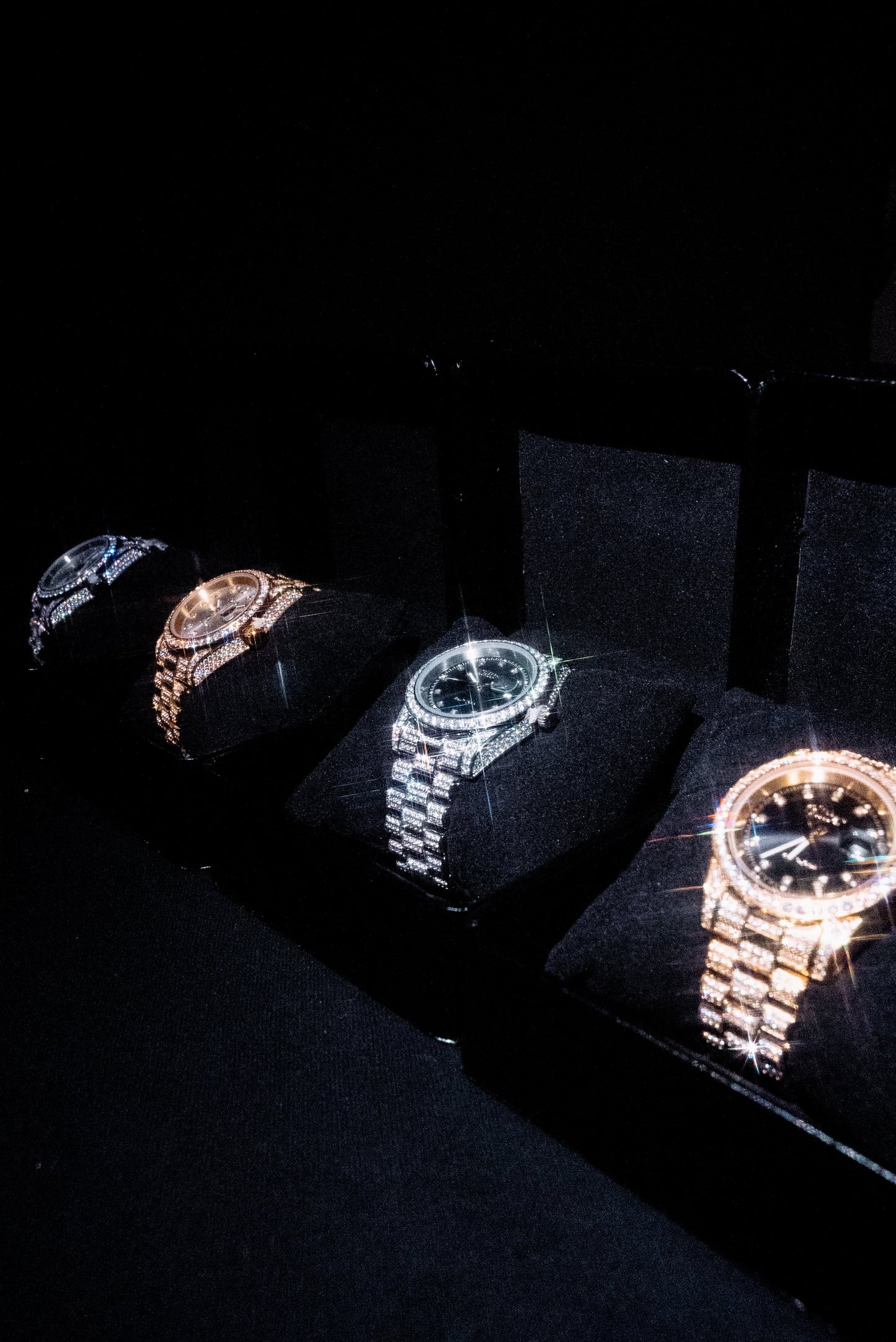 Iced California Watch 【GOLD / SILVER】