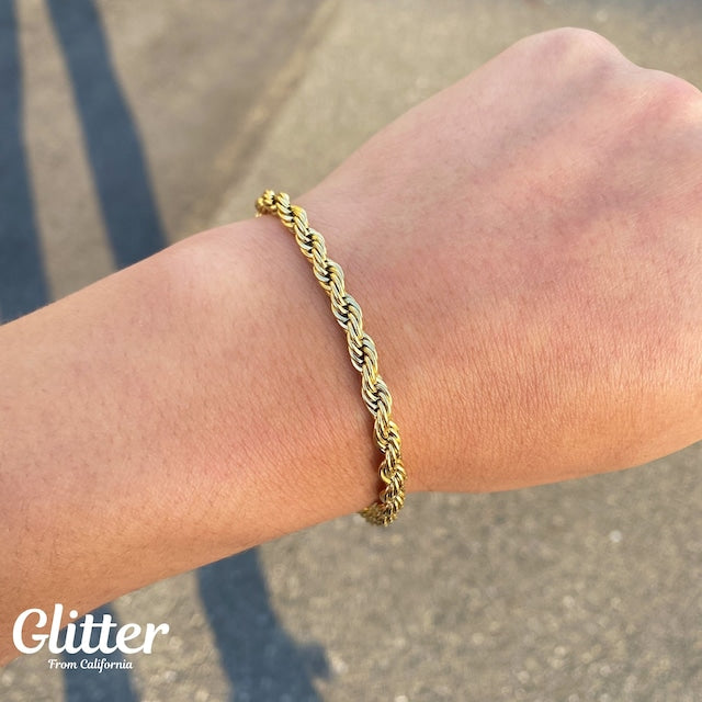 s925 Rope Chain Bracelet 【5mm】