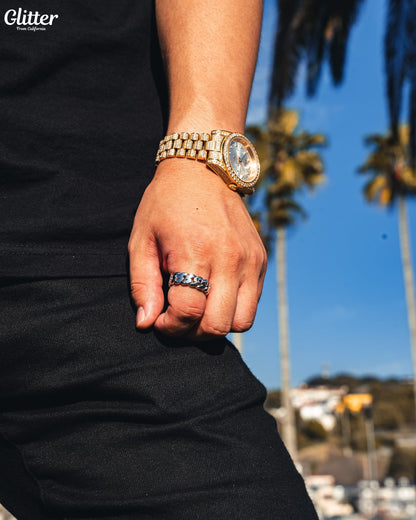 Miami Cuban Ring 【SILVER】