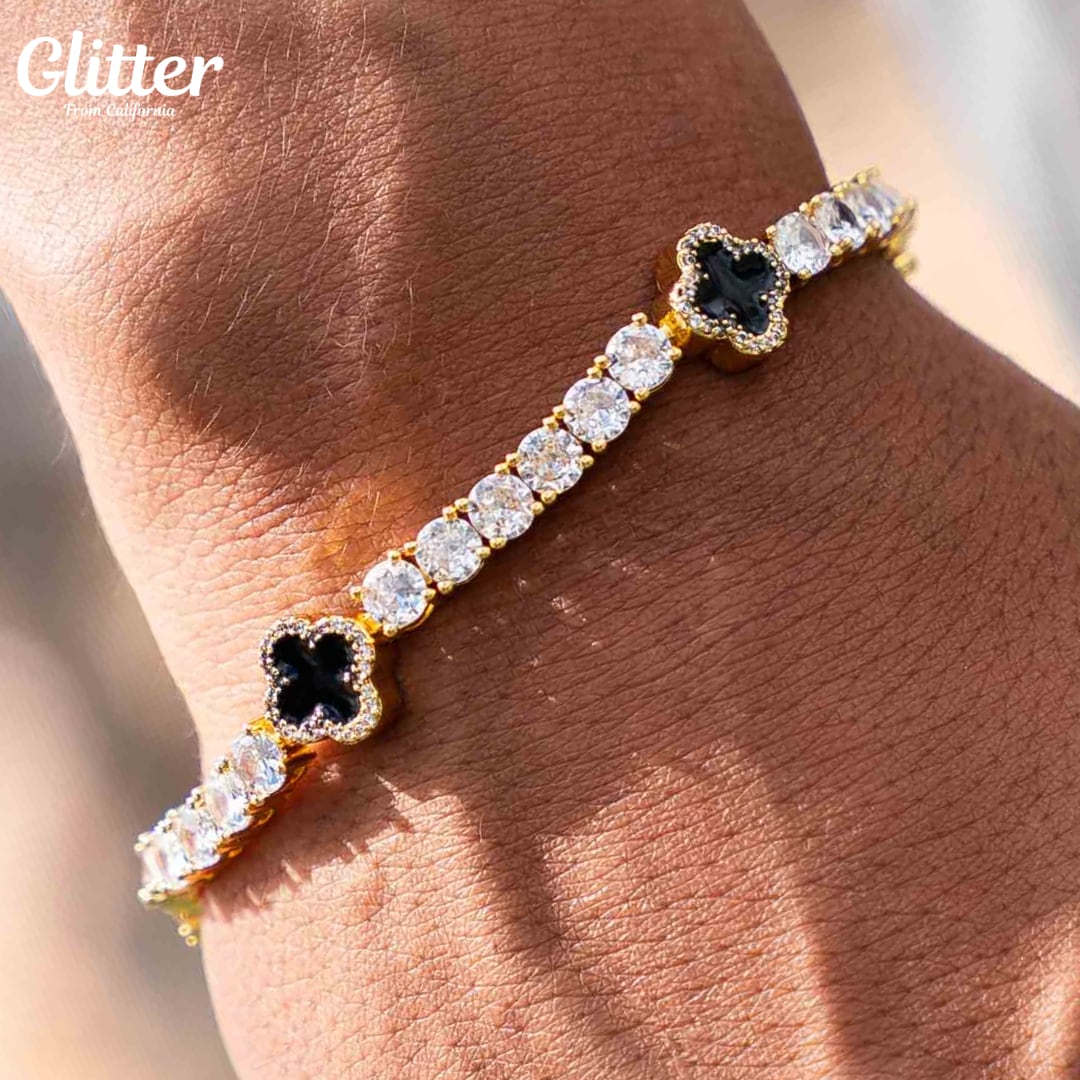 Motif Tennis Chain Bracelet