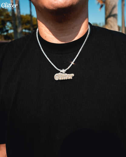 Limited Edition Glitter Logo Pendant