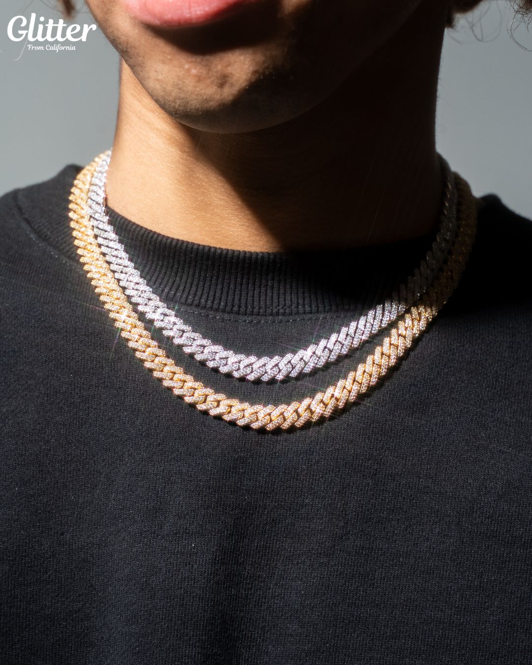 Iced Out Prong Chain 【8.5mm】 – Glitter