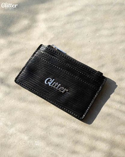 Glitter Mini Leather Wallet