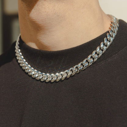 Miami Chain Necklace 【12mm/GOLD/SILVER】