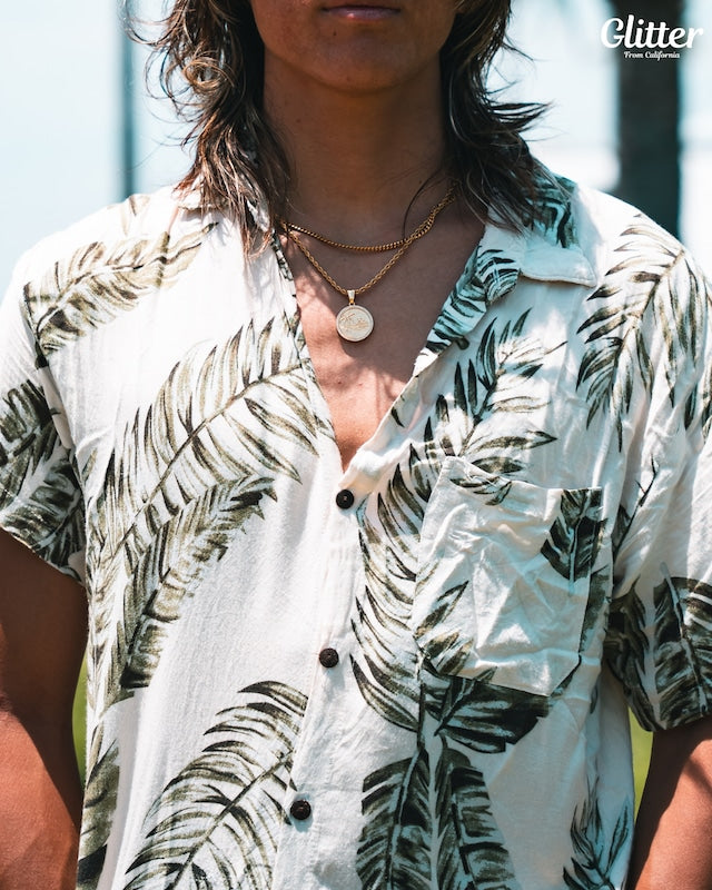 s925 Iced Malibu Coin Pendant