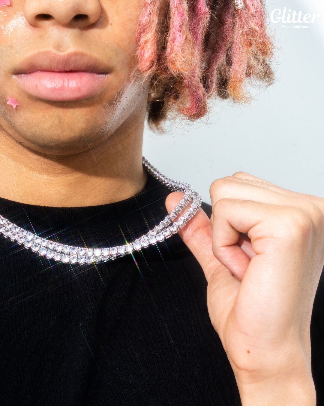 Luxury Tennis Necklace 【5mm / SILVER】