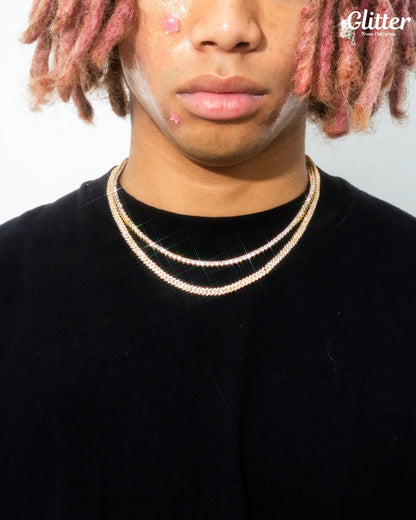 Luxury Tennis Necklace 【3mm / GOLD】