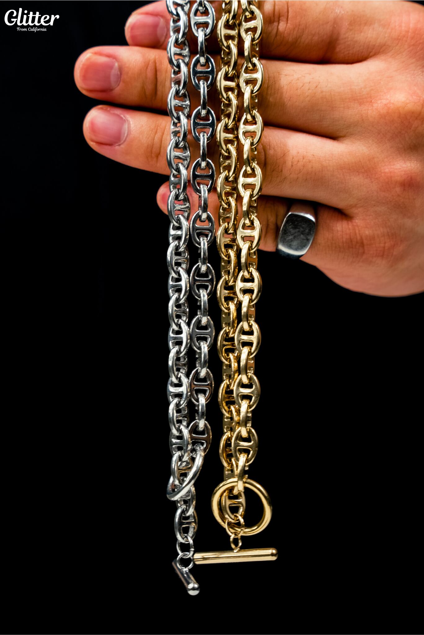 Mariner Chain Necklace【GOLD/SILVER】