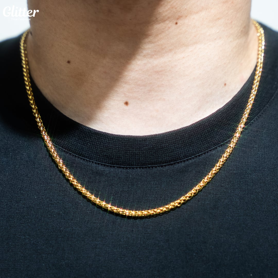 Wheat Chain Necklace【3mm】