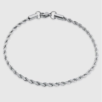 s925 Rope Chain Bracelet 【3mm】