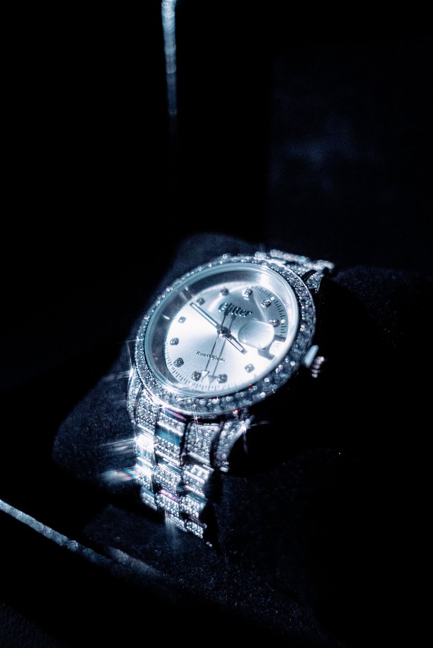 Iced California Watch 【SILVER / SILVER】