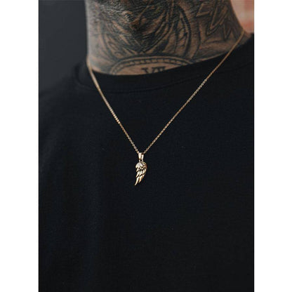 Wing Pendant Necklace【Gold】