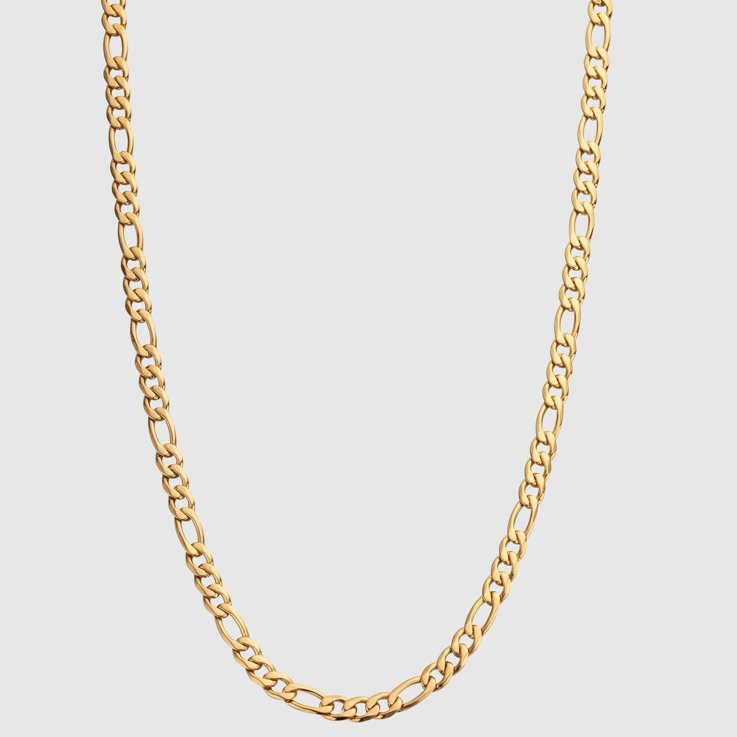 Figaro Chain Necklace【5mm/GOLD】