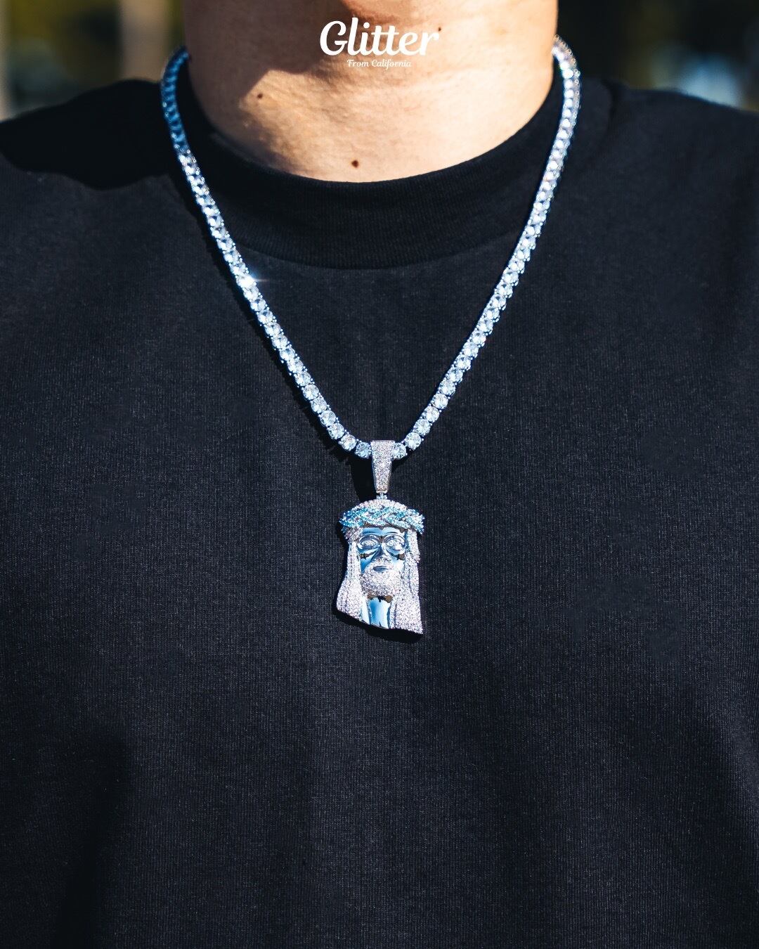 Iced Out Jesus Pendant【GOLD/SILVER】