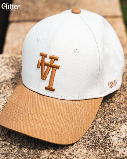 Upside Down LA HAT【BROWN/CREAM】