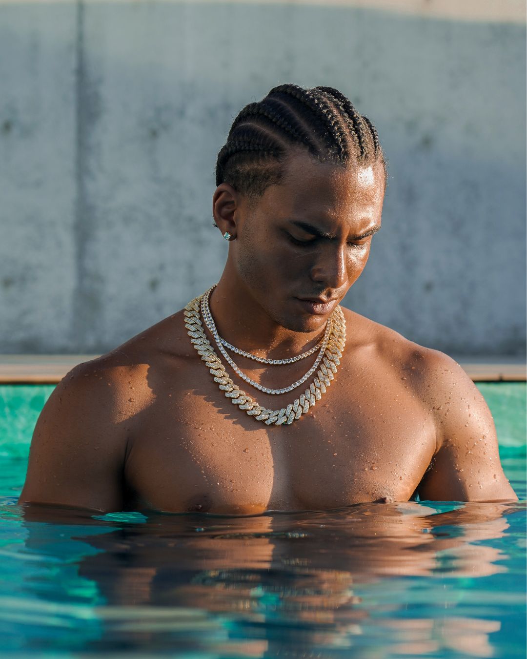 Luxury Tennis Necklace 【5mm / GOLD】