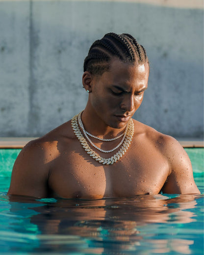 Luxury Tennis Necklace 【5mm / GOLD】